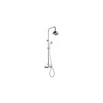 Edouard rousseau - colonne de douche avec robinetterie chromée retro thermostatique - rousseau Edouard rousseau - colonne de douche avec robinetterie chromée retro thermostatique - rousseau