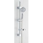 Edouard rousseau - combi - barre de douche stop'o chrom�e 60 cm ? douchette 3 jets ? position stop'o ...