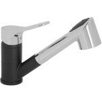 Edouard rousseau - mitigeur evier maore - fabrication franaise - certifi nf - chrom / noir