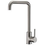 Edouard rousseau - rousseau robinet mitigeur de cuisine kiloo - sans douchette - gris inox