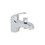 Edouard rousseau - rousseau robinet mitigeur mecanique baignoire et douche - chrome - monotrou nf