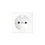 Cache - fiche 2p + tt blanc simon 82041 - 30 Cache - fiche 2p + tt blanc simon 82041 - 30