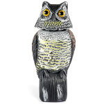 Effaroucheur � chouette rotatif 360� avec t�te mobile - leurre de chouette simulation jardin - r�pulsif ...