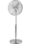 Effe - ventilateur de sol chrome' 400 mm 3 vitesses 50 w avec grille de protection