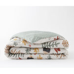 L'effet papillon - couette temp�r�e imprim�e 260 x 240 cm coton imprim� polisson