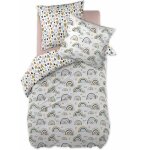 L'effet papillon - housse de couette 200x200 + 2 taies d100% coton arcoeur