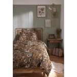 L'effet papillon - housse de couette 'cam�lia' toutes dimensions 'gaze de coton' - taille de housse de ...