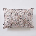 L'effet papillon - housse de coussin 40 x 60 cm polyester imprim� + enduction capucine pampa
