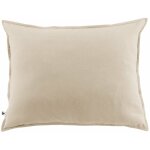 Taie d'oreiller flanelle chaude 50 x 70 cm candice beige