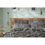 L'effet papillon - taie d'oreiller imprim�e 'capucine' 60 x 60 cm & 50 x 70 cm 'gaze de coton' - couleur: ...