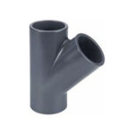 T� �gal pvc pression 45� � 63 mm ? raccord femelle � coller ? pression nominale pn16 bars ? pour plomberie ...