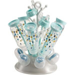 Egoutte biberon arbre, bleu - beaba