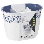 �gouttoir � couverts bleu plastique (13, 3 x 14, 6 x 19, 3 cm)