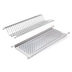 Emuca - egouttoir porte - assiette pour meuble haut, module 700mm, acier inoxydable