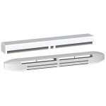 Eh 5 / 45 + ra + c - 42gr - entr�e d'air hygro. acoust. 5 / 45 + rallonge - 39db gris (526504)