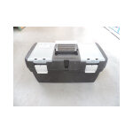 Eid - valise vide pour outillage en plastique noir 570x250x280mm 3 compartiments + etage