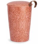 Eigenart - tasse en porcelaine � double paroi avec infuseur - mandala power