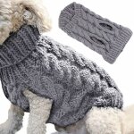 Chien pull manteau chien hiver pull pet doux tricot laine Chien pull manteau chien hiver pull pet doux tricot laine