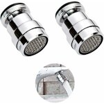 Einemgeld - filtre / conomiseur d'eau en acier inoxydable du filetage 22mm / atomiseur d'eau rotatif ...
