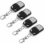 Kit de motorisation porte de garage tlcommandes, noir