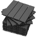 Einfeben 44x dalle terrasse composite effet bois dalles de jardin clipsables en bois composite wpc 30 ... Einfeben 44x dalle terrasse composite effet bois dalles de jardin clipsables en bois composite wpc 30 ...