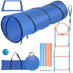 Einfeben agility sport pour chien set agility pour chiens agility kit d'�quipement slalom, tunnel, zone ...