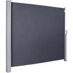 Einfeben auvent latral paravent extrieur rtractable store latral 300 x 180 cm(l x h) grispour balcon ...
