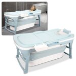 Einfeben - baignoire pliable pour adulte baignoire portable avec couvercle amovible pour petite salle ... Einfeben - baignoire pliable pour adulte baignoire portable avec couvercle amovible pour petite salle ...