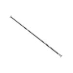 Einfeben - barre à tension de douche barre télescopique en acier inoxydable barre de serrage sans percer ... Einfeben - barre à tension de douche barre télescopique en acier inoxydable barre de serrage sans percer ...