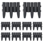 Einfeben bordure de jardin en plastique dlimitation pelouse parterre alles palissade de jardin 10x ...