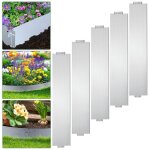 Einfeben bordure de pelouse rouleau mtal mtal barrire anti - racines bordure de parterre 100x18cm ...