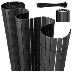 Einfeben - canisse en pvc pour le jardin, balcon clôture brise - vent, balcon ou terrasse double face, ... Einfeben - canisse en pvc pour le jardin, balcon clôture brise - vent, balcon ou terrasse double face, ...