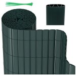 Einfeben - canisse en pvc pour le jardin, balcon clôture brise - vent, balcon ou terrasse double face, ... Einfeben - canisse en pvc pour le jardin, balcon clôture brise - vent, balcon ou terrasse double face, ...
