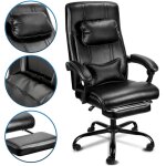 Einfeben - chaise de bureau pivotante fauteuil de direction pour le bureau à domicile roulettes et accoudoirs ... Einfeben - chaise de bureau pivotante fauteuil de direction pour le bureau à domicile roulettes et accoudoirs ...