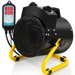 Einfeben chauffage de serre hiver 2000w chauffage de maison de jardin avec régulateur de température Einfeben chauffage de serre hiver 2000w chauffage de maison de jardin avec régulateur de température