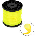 Einfeben fil de coupe 100m fil de tonte pour d�broussailleuse nylon jaune rond 2. 4mm