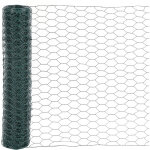 Einfeben grillage a poule 10 / 25m, grillage cl�ture rigide pour jardin taille des mailles: 27 mm - 0. ...
