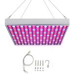 Lampe de croissance plante 225 leds 45w, lampe de plante lumire bleu rouge horticole pour intrieur ...