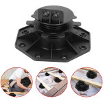 Einfeben plots terrasse pour lambourde r�glable bois ou composite noir 30 � 60 mm (30 plots)