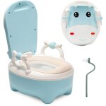 Pot bb, pot de toilette pour bb de 48. 5 cm de haut en polypropylne + pu avec rcipient amovible ...