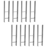 Einfeben - poteau en h ancrage support de clture clture d'curie support de poteau en h durable 91mm ...