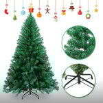 Einfeben sapin de noël, arbre de noël artificiel pour décoration de noël matériau pvc avec pied en métal ... Einfeben sapin de noël, arbre de noël artificiel pour décoration de noël matériau pvc avec pied en métal ...