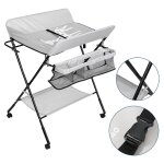 Einfeben table  langer baignoire table  langer matelas  langer pliable avec coussin