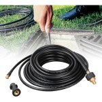 Einfeben - tuyau pour nettoyeur haute pression tuyau déboucheur flexible noir nettoyage de canalisations ... Einfeben - tuyau pour nettoyeur haute pression tuyau déboucheur flexible noir nettoyage de canalisations ...