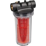 Einhell - filtre anti - sable 25 cm pour pompe  eau, avec cartouche (filetage laiton, 2 raccords de ...