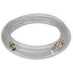 Einhell - tuyau d'aspiration translucide 4 m�tres avec embout laiton