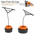 Lot de 2 bouchon de r�servoir de gaz bouchon d'huile pi�ces de rechange pour stihl 020 021 023 024 025 ...