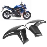 Ej. life - 2 pi�ces de car�nage de radiateur avant de moto en fibre de carbone pour kawasaki er - 6n ...