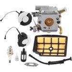 Carburateur, carburetor limentation en carburant 11291200653 kit carb carburateurs pour ms200 / ms200t ...