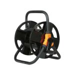 Enrouleur de tuyau, enrouleur de tuyau support de stockage de tuyau d'eau abs outil � bras unique pour ...